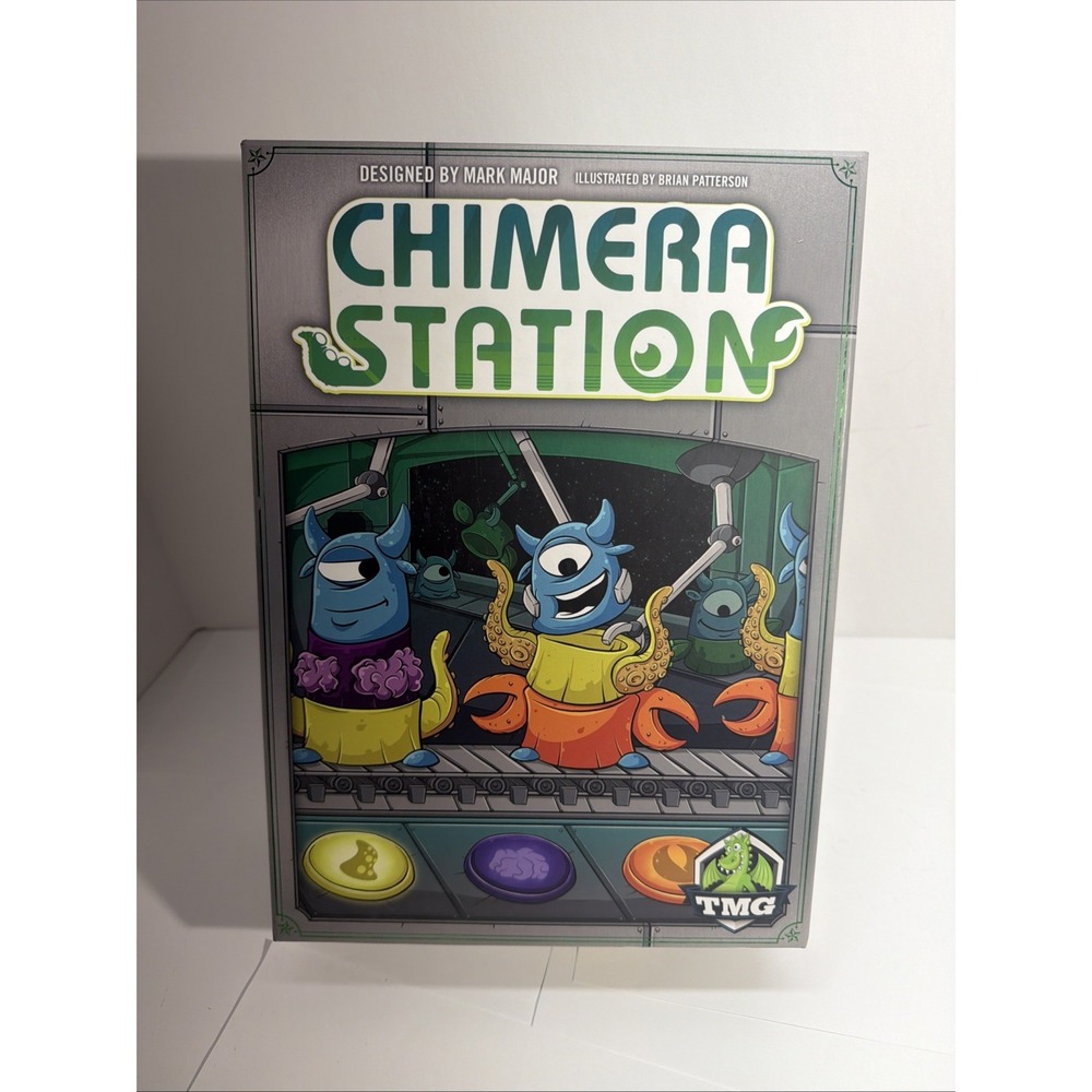 Chimera Station TMG Deluxified Edition Worker Placement Board Game 2-4 Players